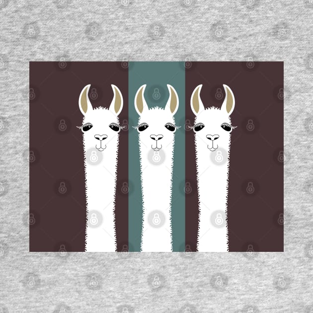 LLAMA TRIPLETS by JeanGregoryEvans1